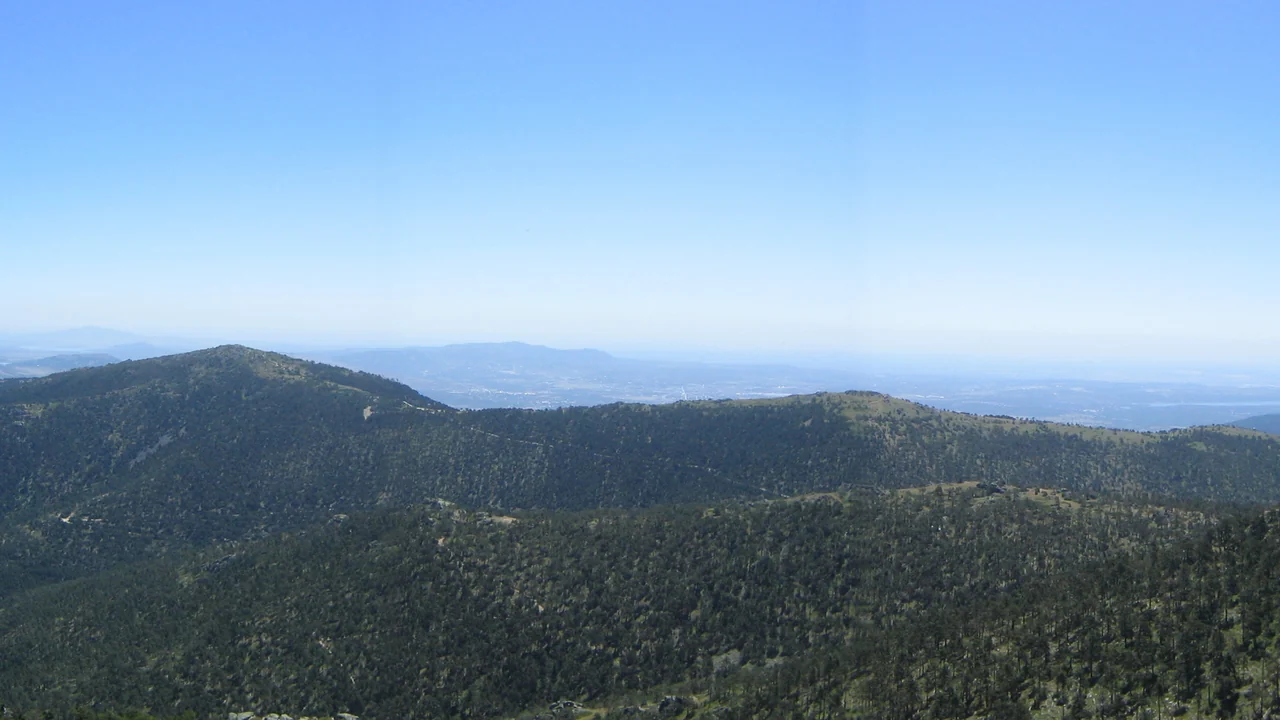 Panorámica de sierra del plan de 4 horas