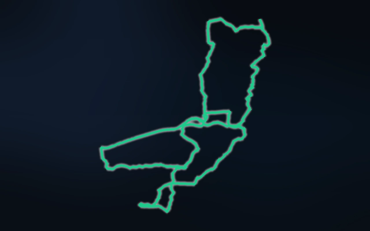 Mapa sugerido de las rutas de 6 horas